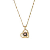 Custom Heart Photo Necklace