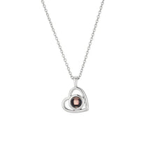Custom Heart Photo Necklace