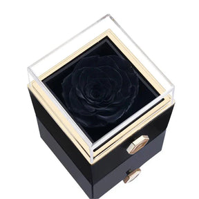 Eternal Rose Box & Personalised Necklace