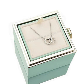 Eternal Rose Box & Personalised Necklace