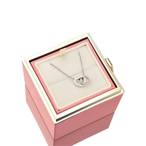 Eternal Rose Box & Personalised Necklace