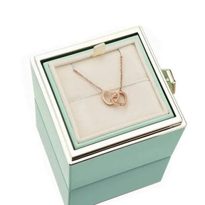 Eternal Rose Box & Personalised Necklace