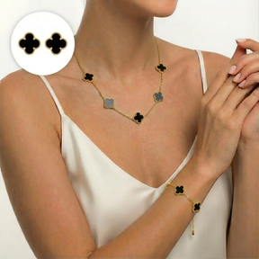 Lucky Clover Jewellery Set (3-Piece)